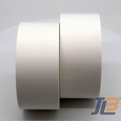 Cinta de Embalaje de Papel Kraft Blanco Reforzado con Fibra de Vidrio de Alta Resistencia Activada por Humedad