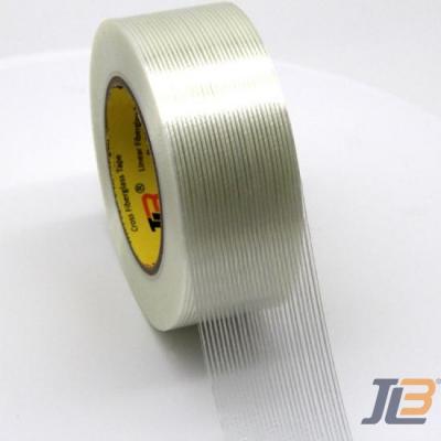 Cinta de Embalaje de Filamento Reforzado con Fibra de Vidrio Bidireccional de Alta Resistencia para Agrupamiento