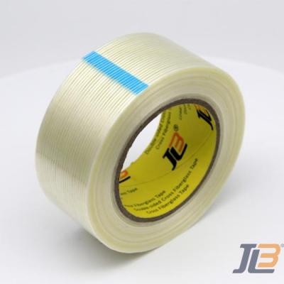 Cinta de Embalaje Industrial Reforzada con Fibra de Vidrio Bidireccional para Tareas Pesadas