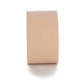 JLN-9705 Rollo de cinta de embalaje reforzada con fibra biodegradable, cinta adhesiva de papel con logotipo, cinta impresa para cartón