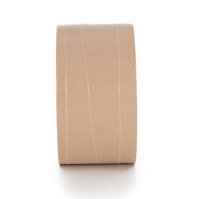 JLN-9703 Cinta de papel kraft biodegradable impermeable adhesiva para embalaje, cinta de embalaje impresa para sellado de cajas de cartón