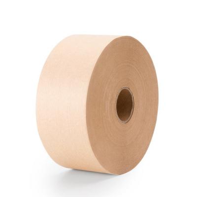 Heavy Duty Fiberglass Brown Kraft Wet Adhesive Carton Packing Tape
